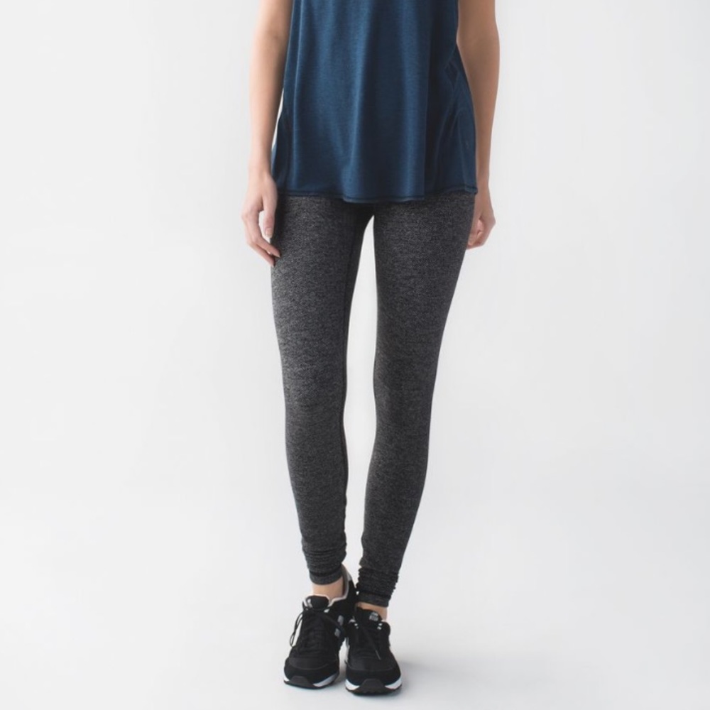Lululemon Herringbone Wunder Under Leggings